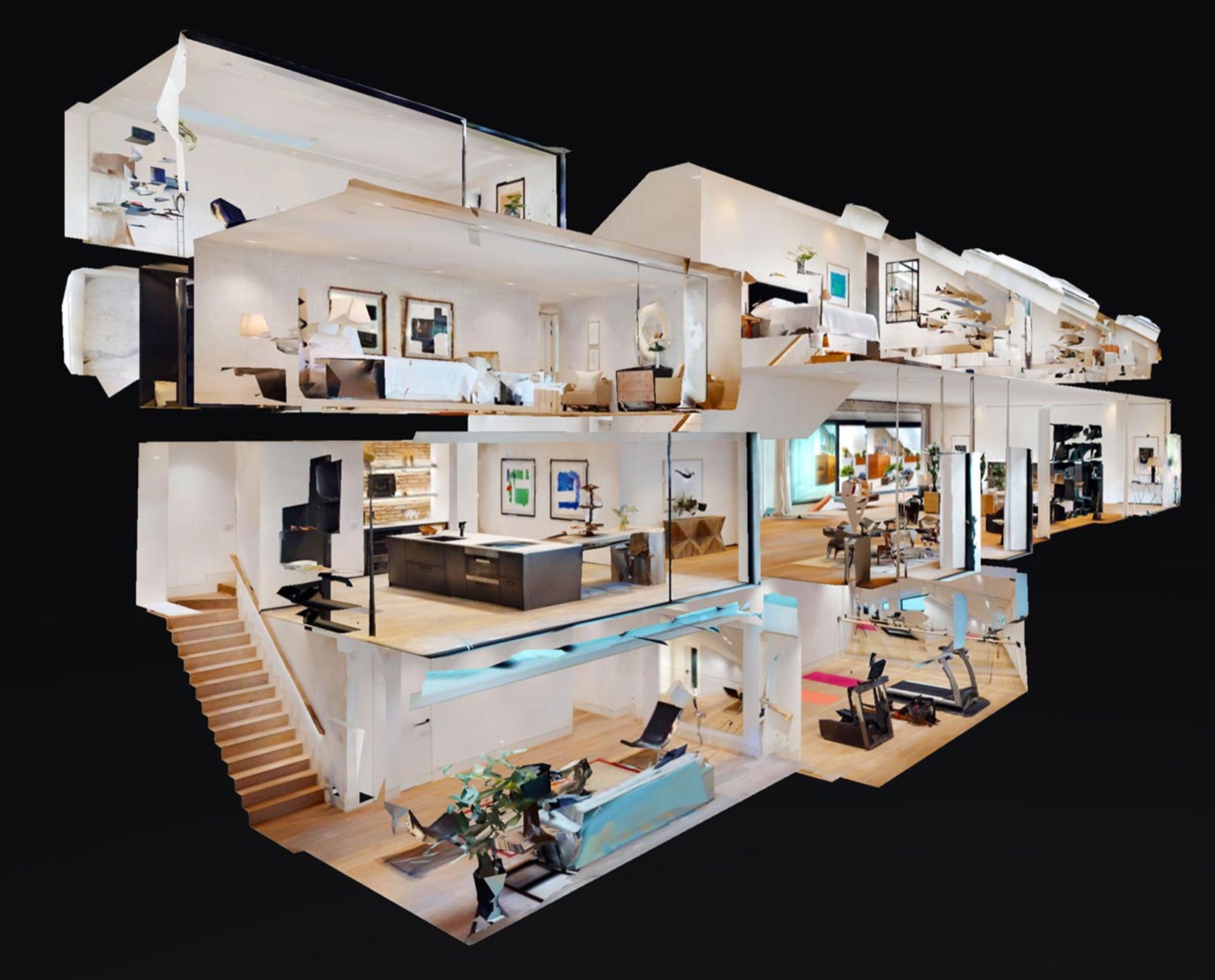 3D dollhouse cutaway virtual tour, South Jersey