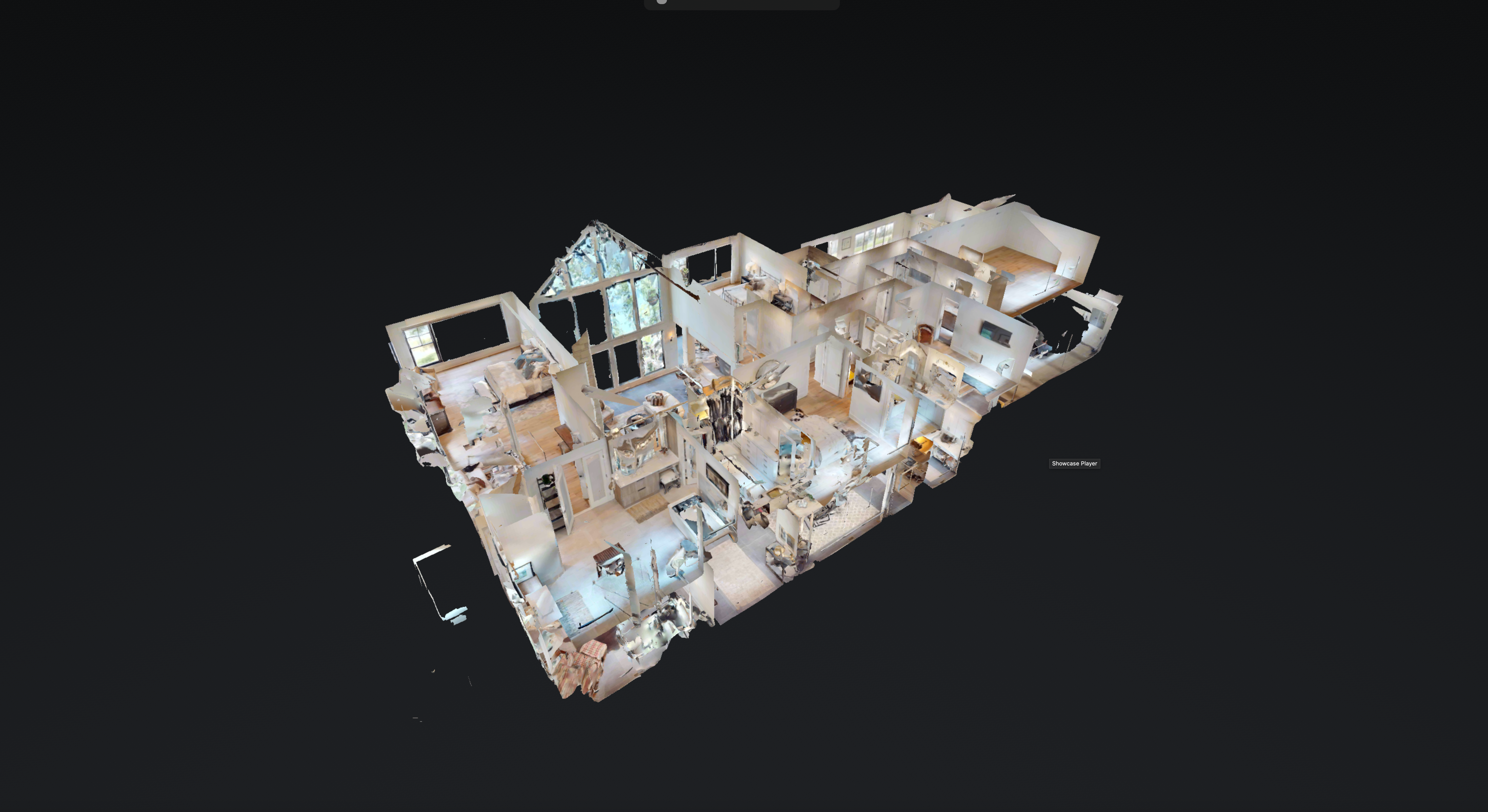 3D dollhouse top-down virtual tour, South Jersey