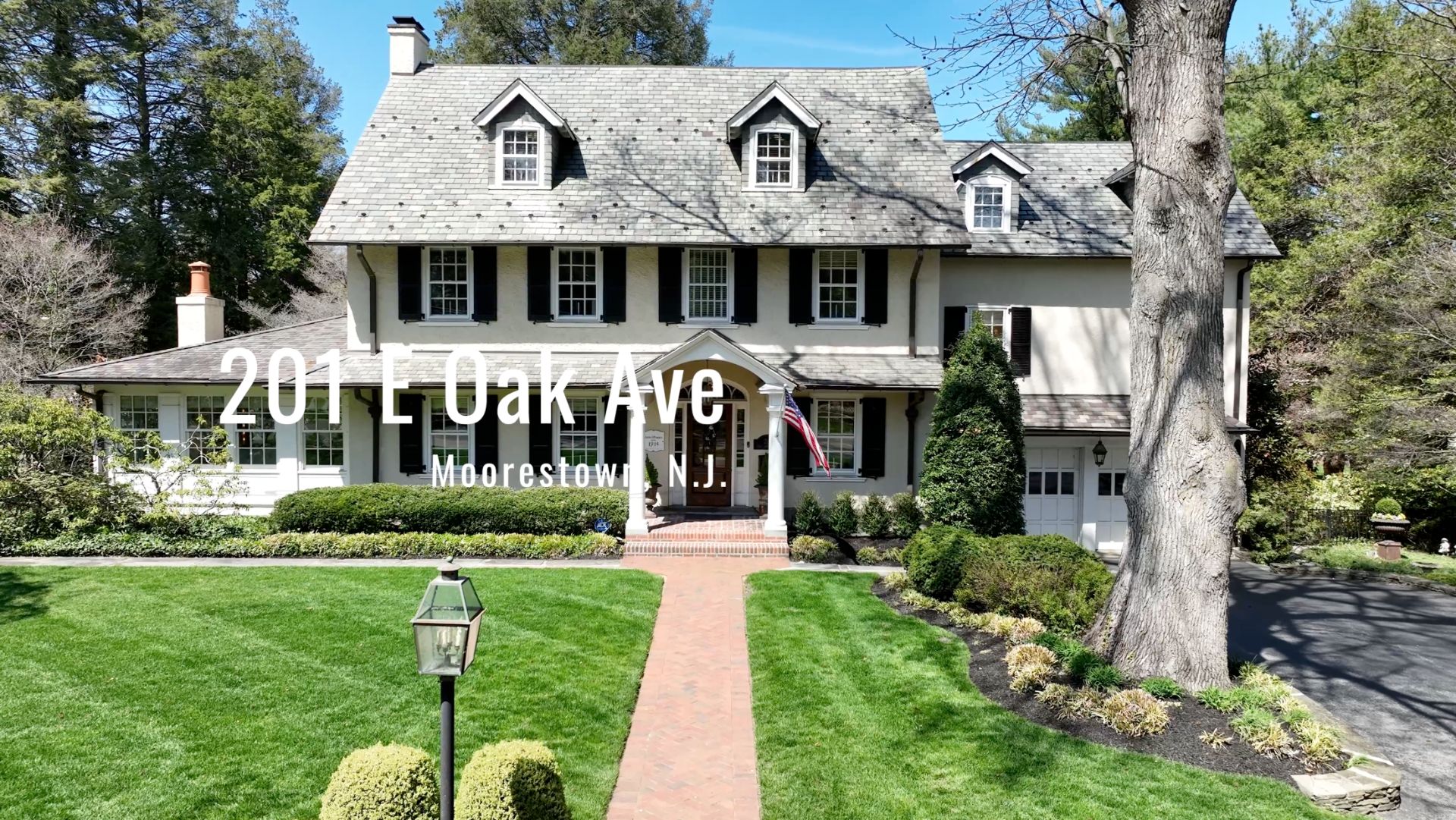 Real estate video tour of a Moorestown, NJ home