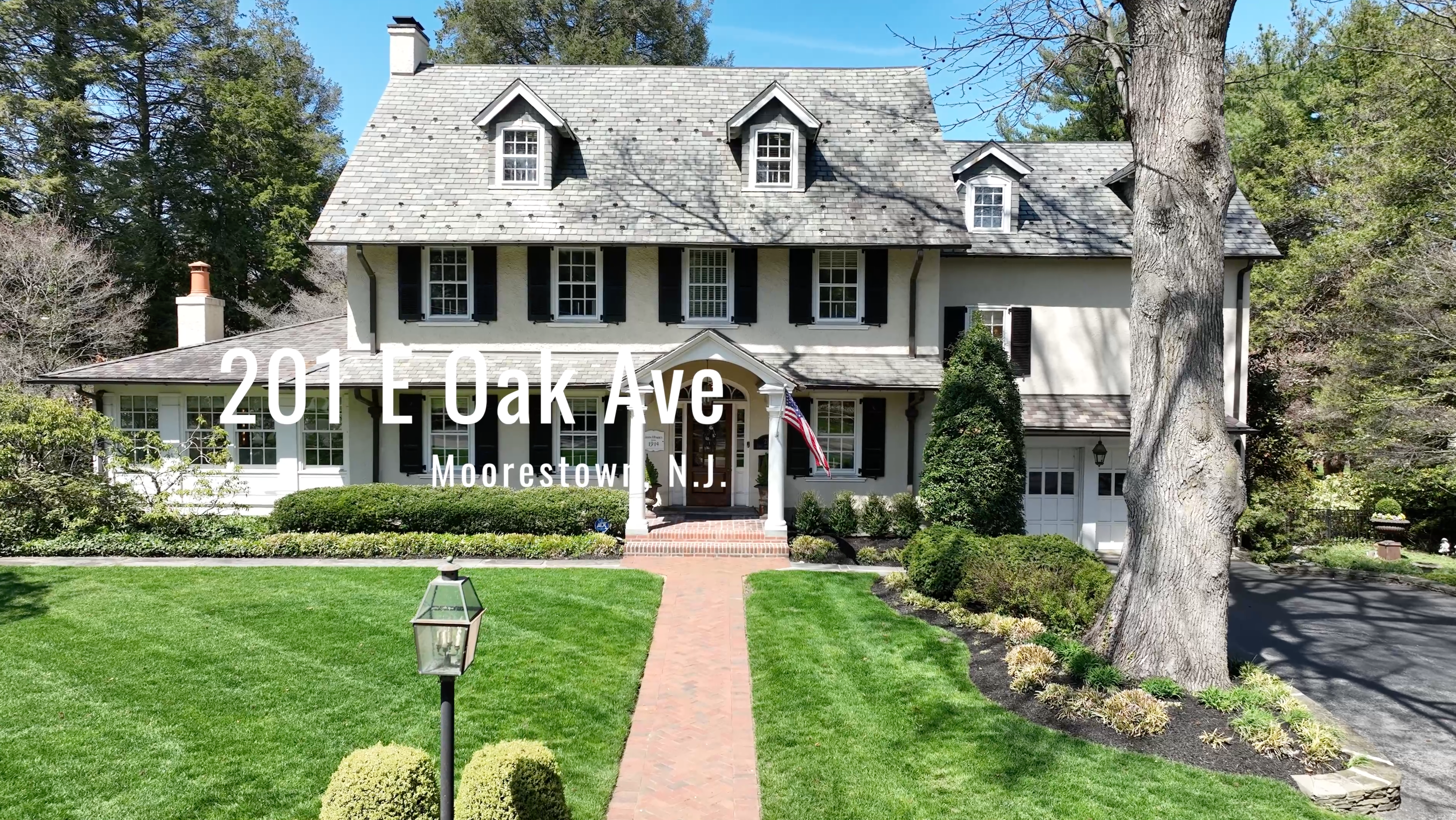 Real estate video tour of a Moorestown, NJ home